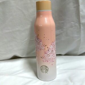 Starbucks Cherry Blossom Water Bottle Romantic Blossom 13 oz.   Brand New